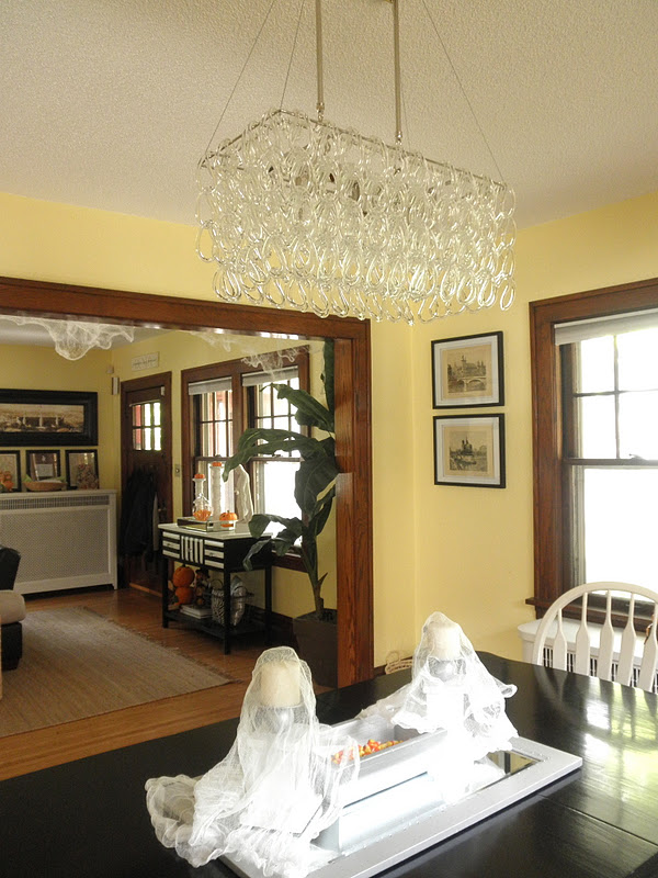 Inside Out Design Stop Freaking Traffic I Got My Chandelier With The Glass Link Chandelier From West Elm