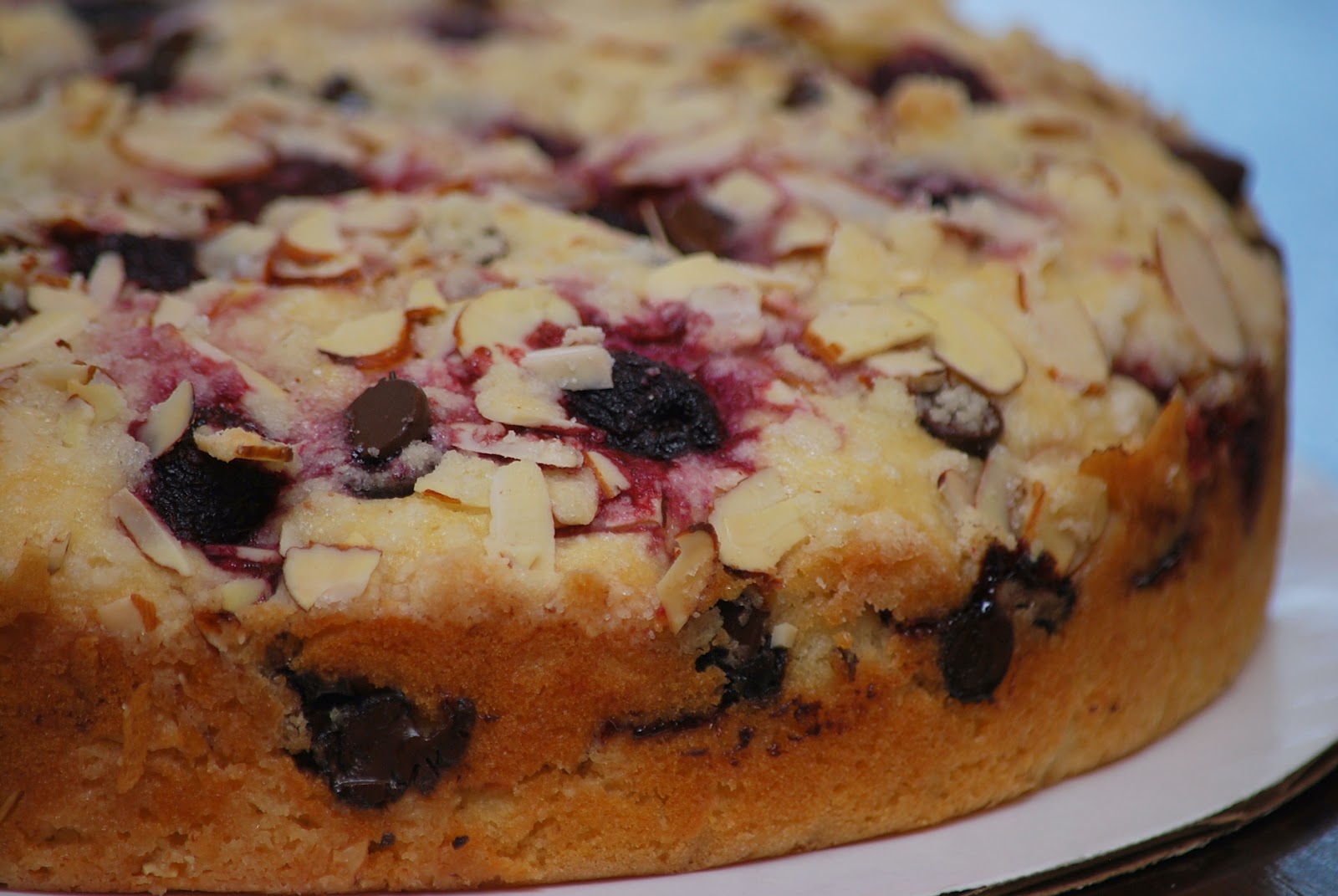 My story in recipes Dark Chocolate Raspberry Coffee Cake