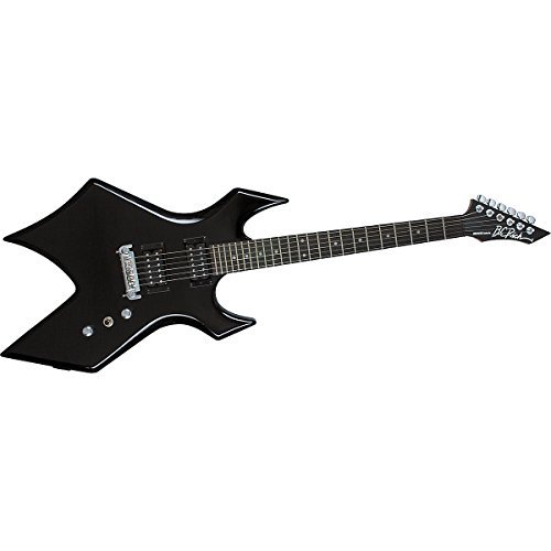 B.C. Rich Warlock Electric Guitar, Black Discount Electric Guitars