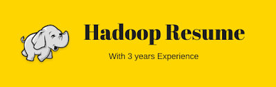 hadoop resume sample resume of hadoop developer with 3 years experience