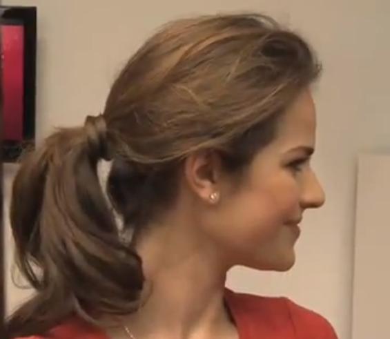 Short Hairstyles Gallery How To Do A Messy Ponytail Hairstyle