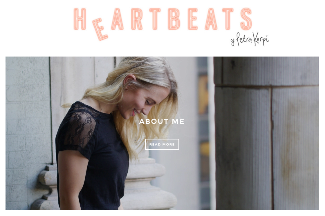 Suosittelen seuraamaani blogia: Heartbeats by Petra Korpi