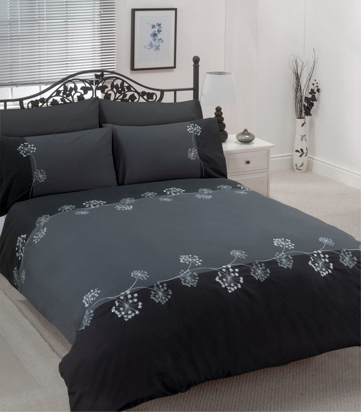 Textile Hub Embroidery Bed Sheets by Shalimar Cotton