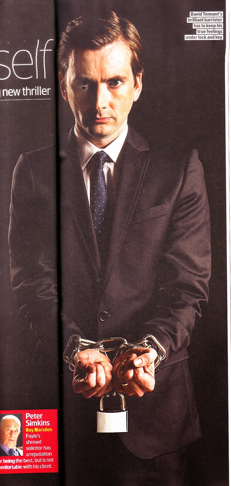 David Tennant & The Escape Artist In The TV Mags