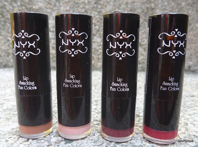 Swatches: NYX Round Lipsticks | NYX Manila