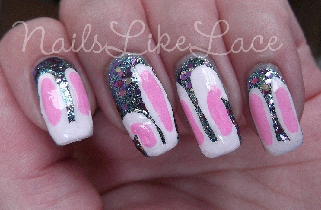 NailsLikeLace Bunny Ears Nails