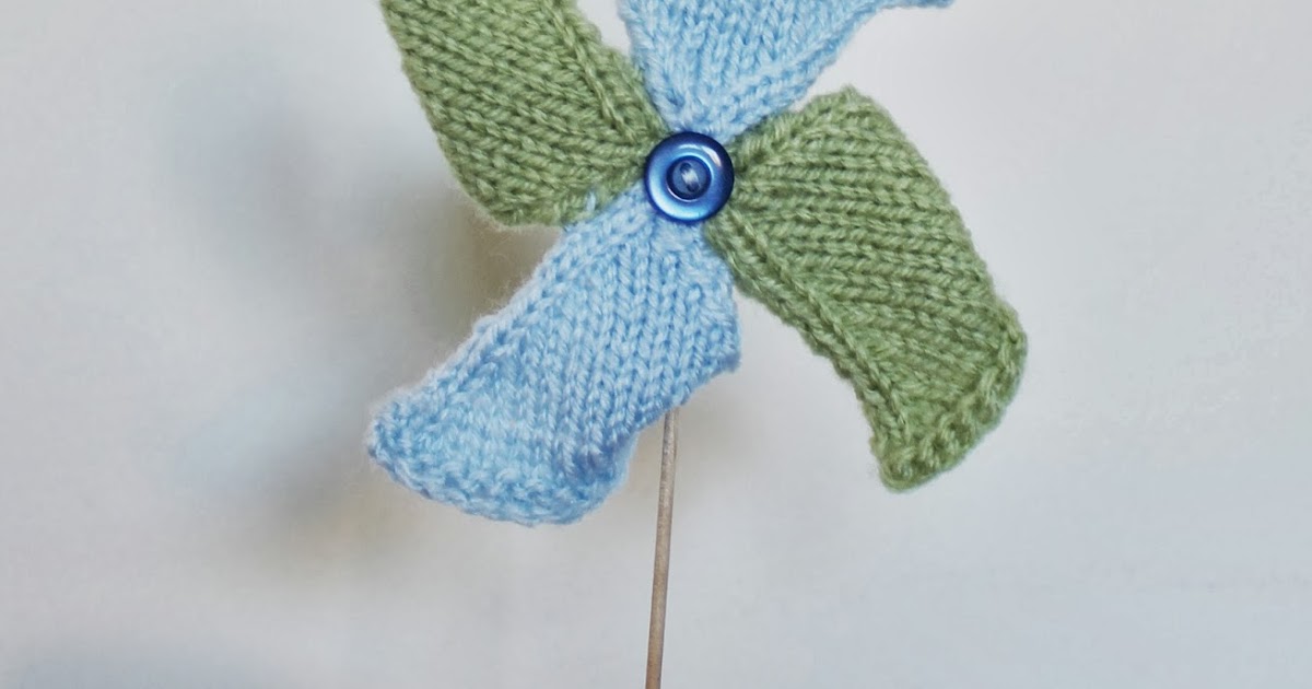 Knitted Toy Box: Pinwheel Toy Knitting Pattern