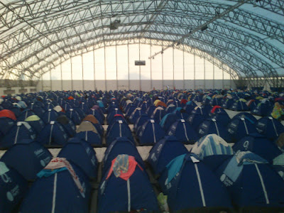 Zona de acampada de Campus Party London