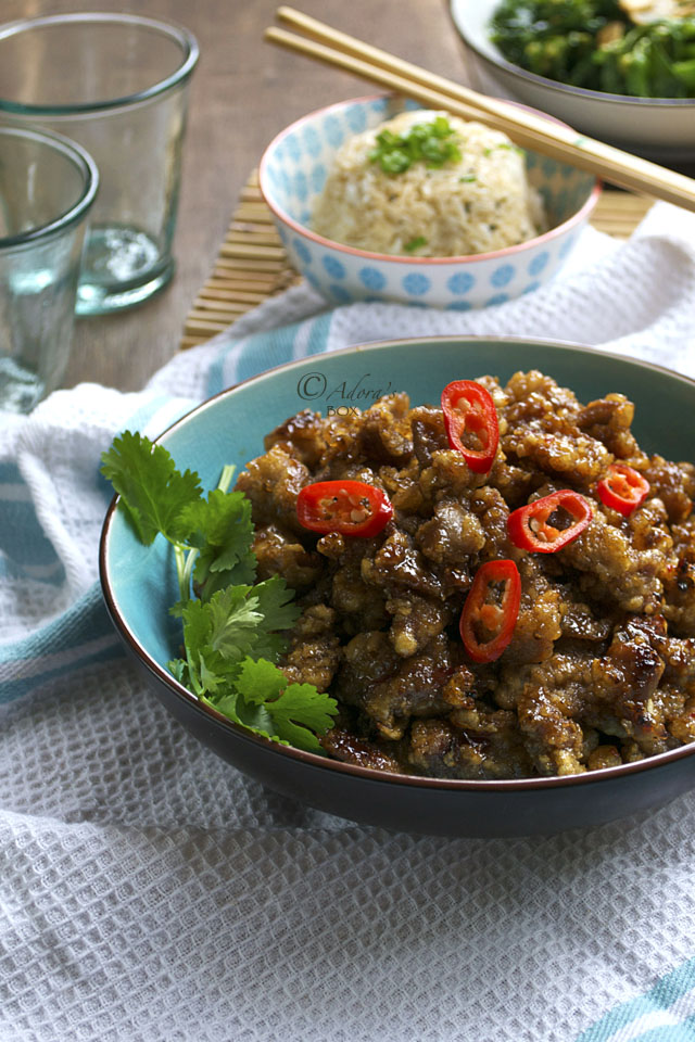 Adora's Box CHILLI GARLIC PORK