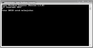 Cara Shutdown Komputer Dengan Cepat
