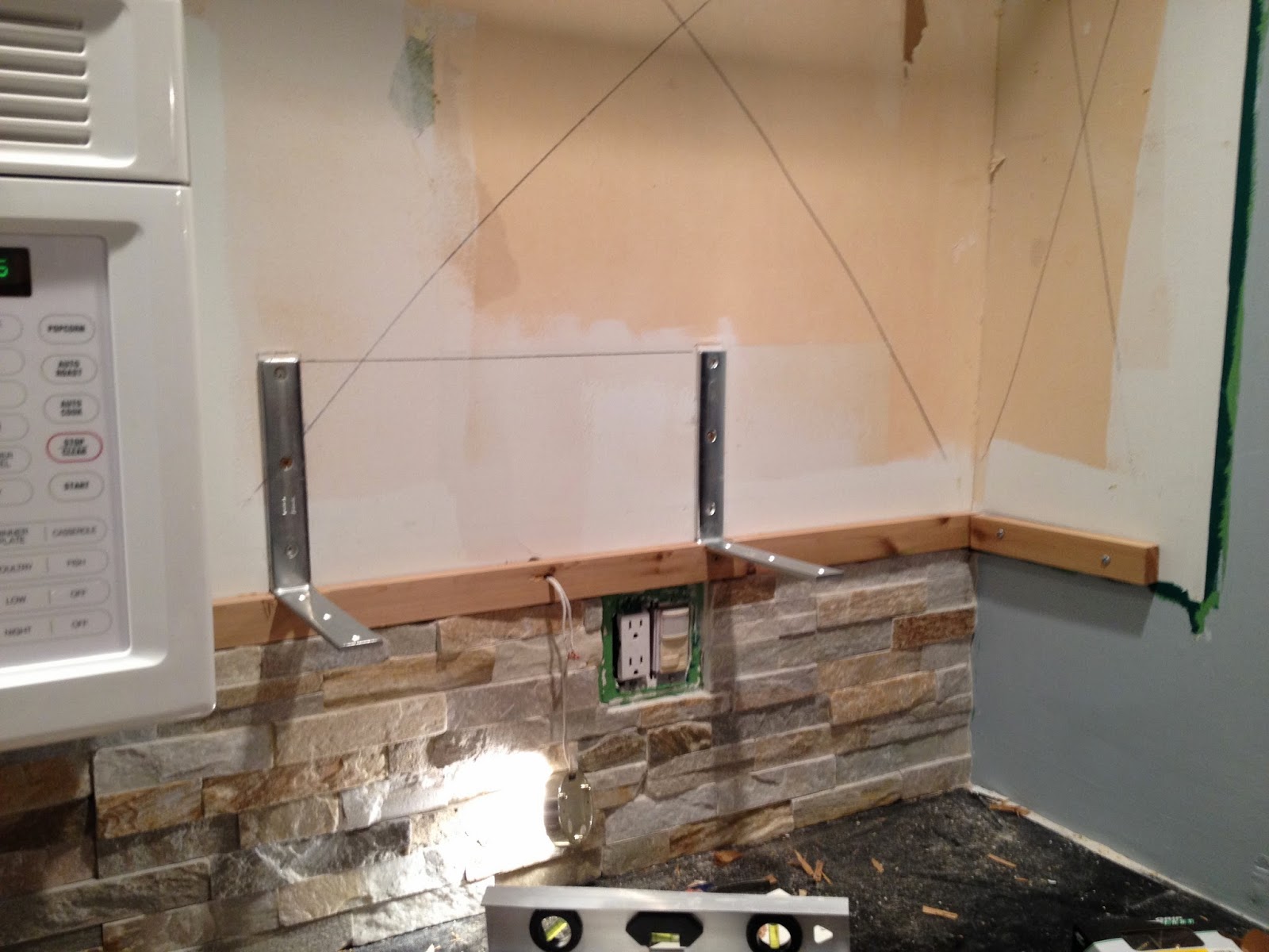 Used kitchen cabinets chicago wanted the shelf to sit flush on the wood ledge so I chiseled the