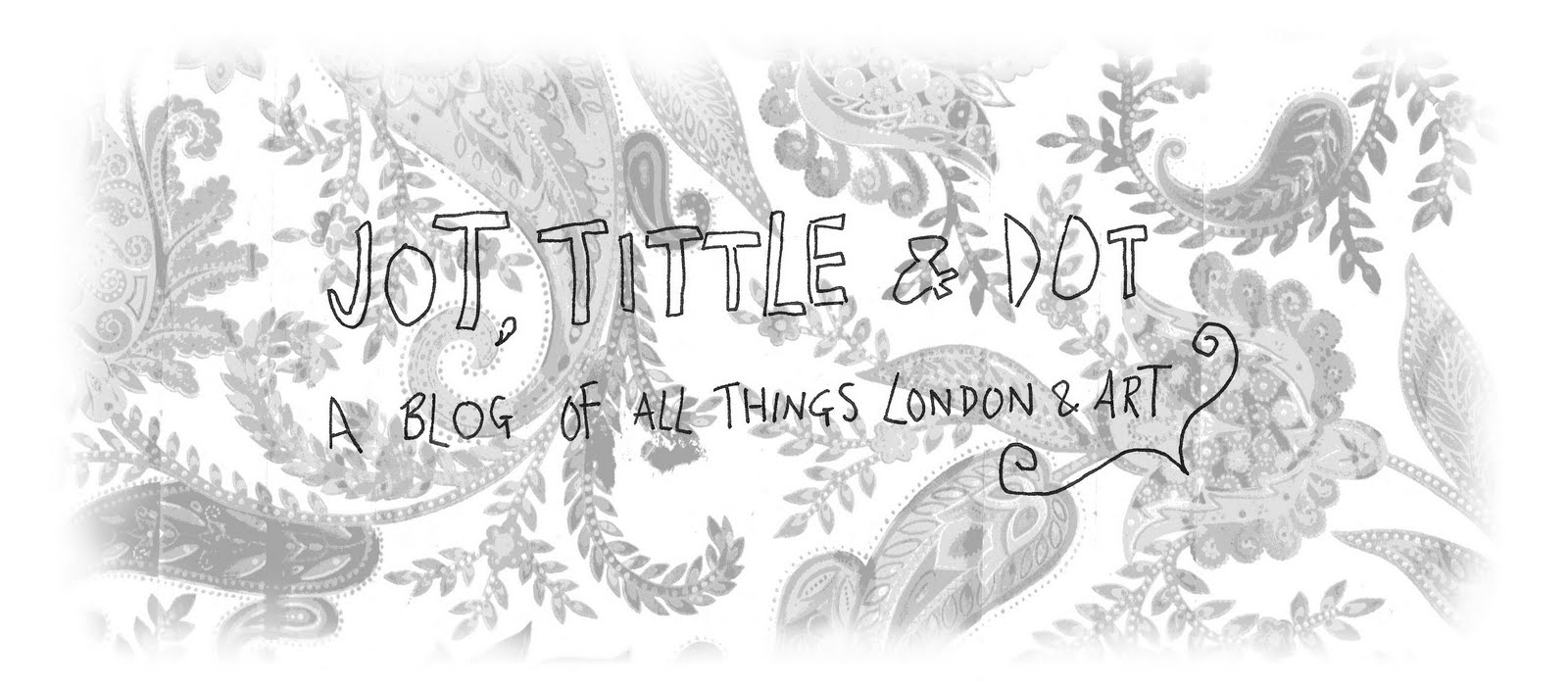 Jot Tittle and Dot July 2011