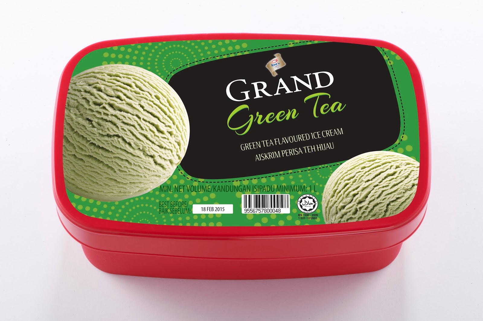 King’s Grand Ice Cream New Additions Crème Brûlée and Green Tea