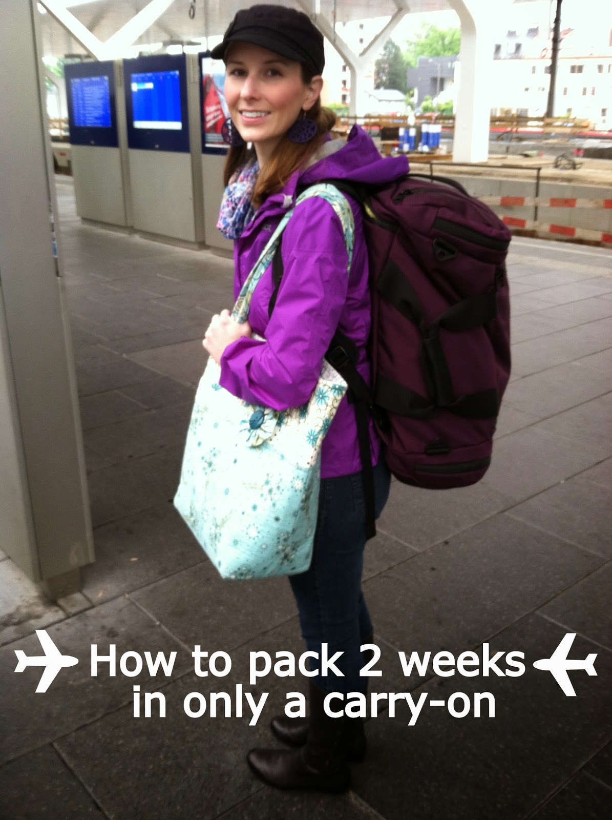 how to pack for 2 weeks in a carry on