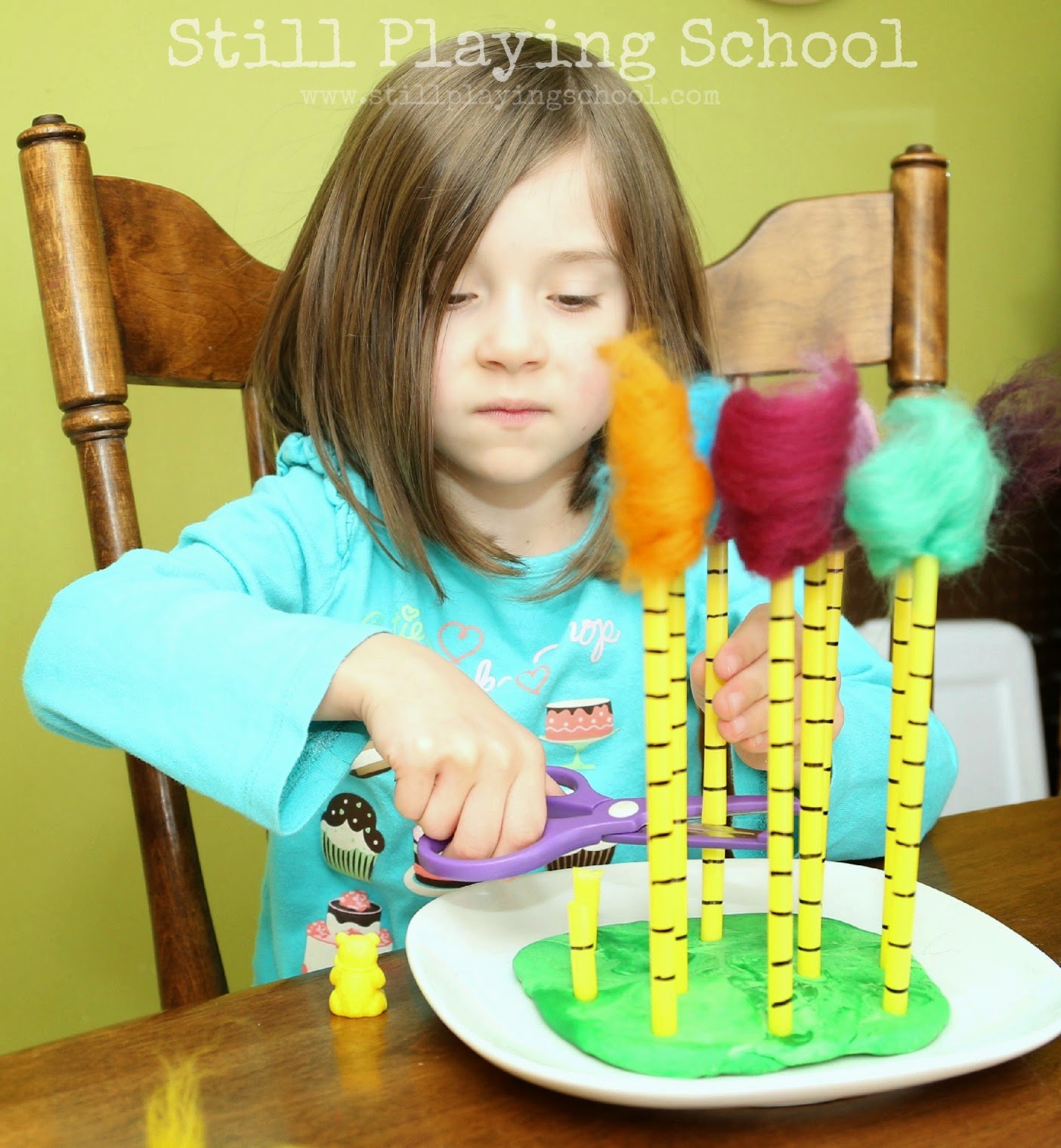 The Lorax Truffula Trees Cutting Practice Still Playing School