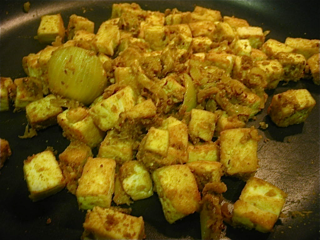 Learning To Eat Again Tofu Jalfrezi