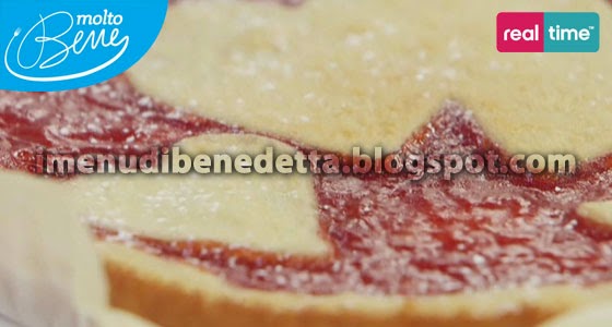 Crostata con Marmellata di Fragole e Formine di Benedetta Parodi