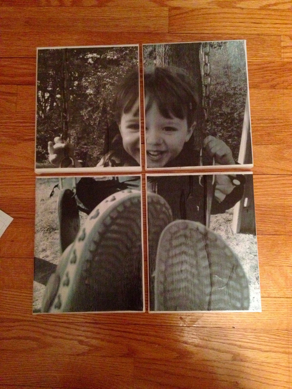 Two It Yourself Enlarged Photo to Canvas Transfer