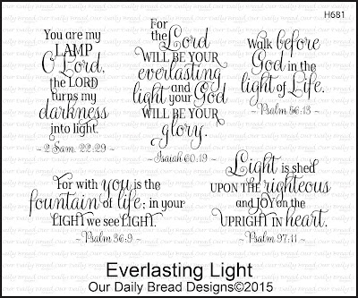 Our Daily Bread Designs Everlasting Light Stamp set