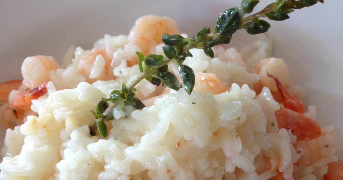Rescatando Recetas Risotto de camarones