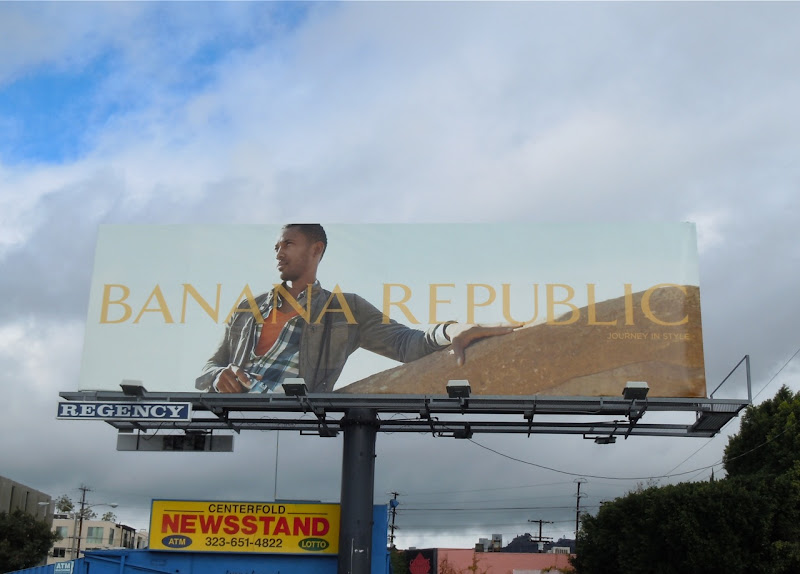 Banana Republic fashion 2011 billboard