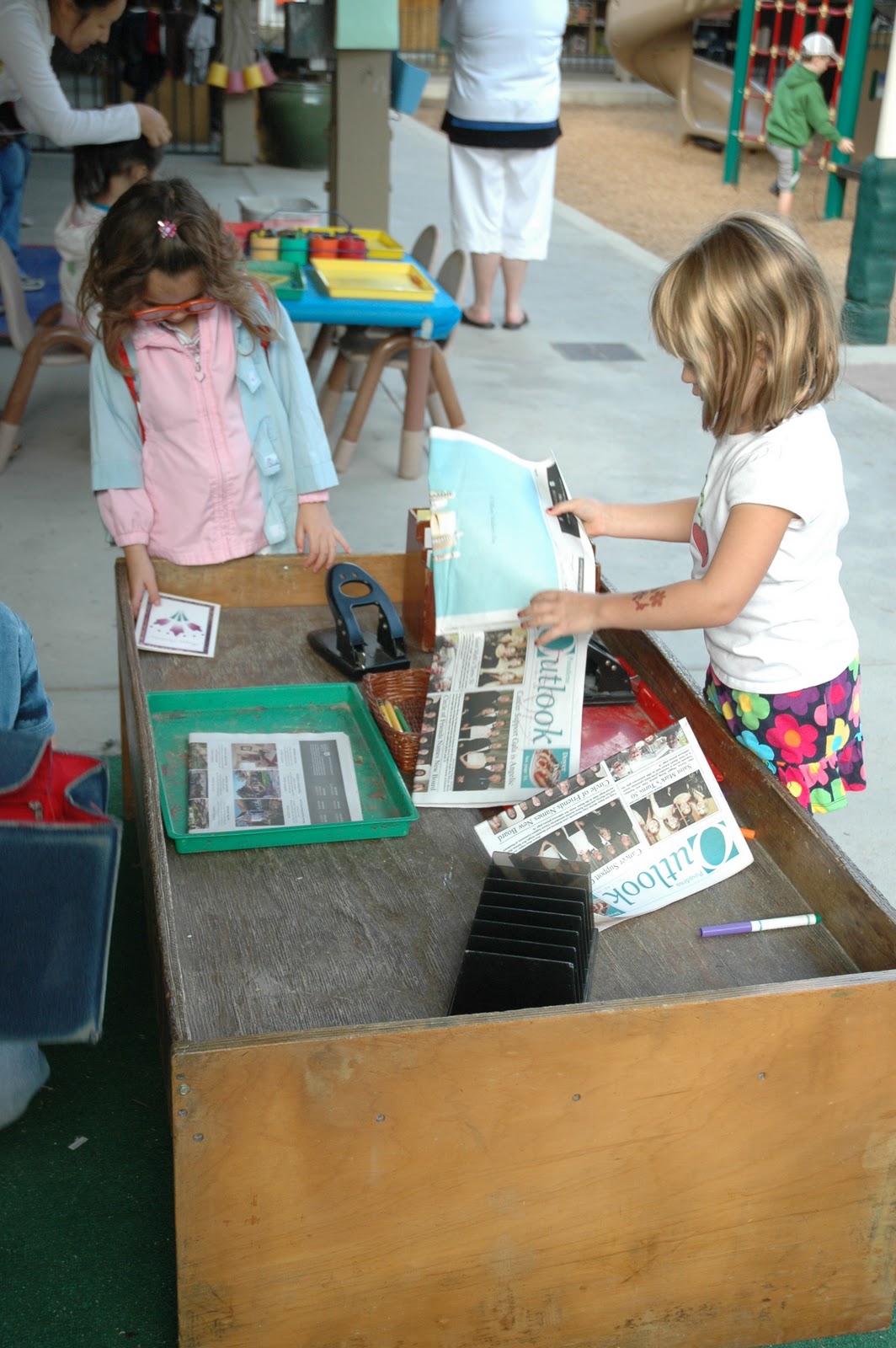 Exploring the Outdoor Classroom Dramatic Play Ideas Outdoors!