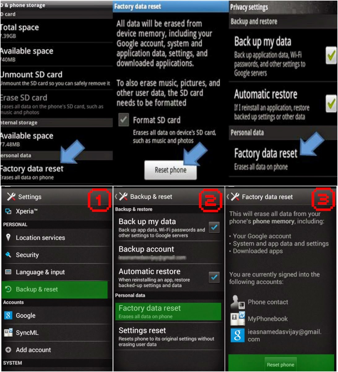 Reset Android Cara Mudah Reset Ulang Ponsel Android