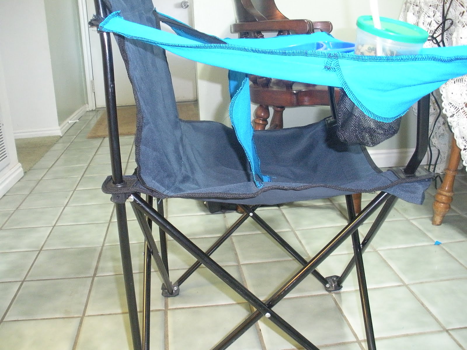 Life with the Anderson DIY Camping high chair