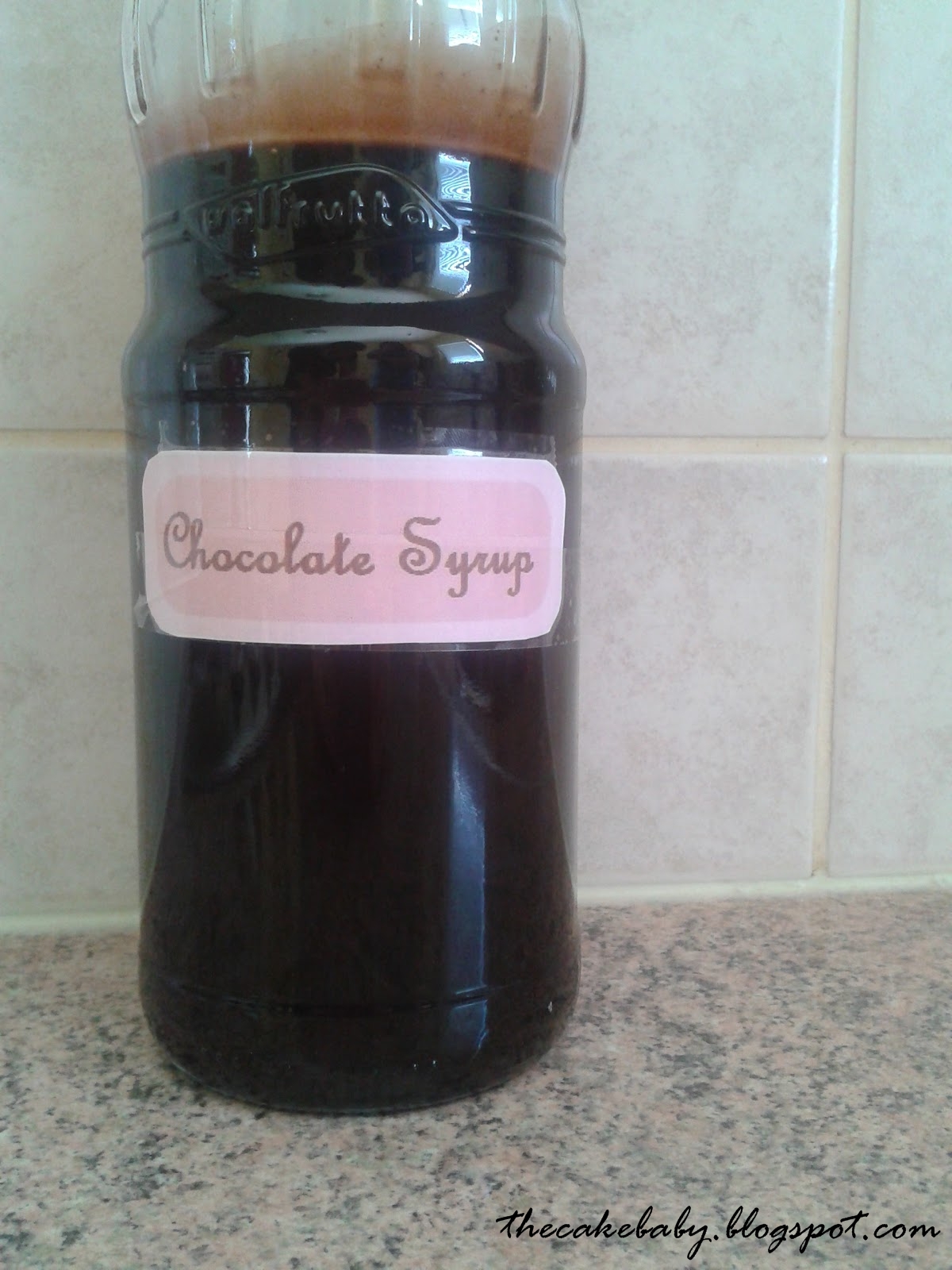 The Cake Baby Homemade Chocolate Milk Chocolate Syrup