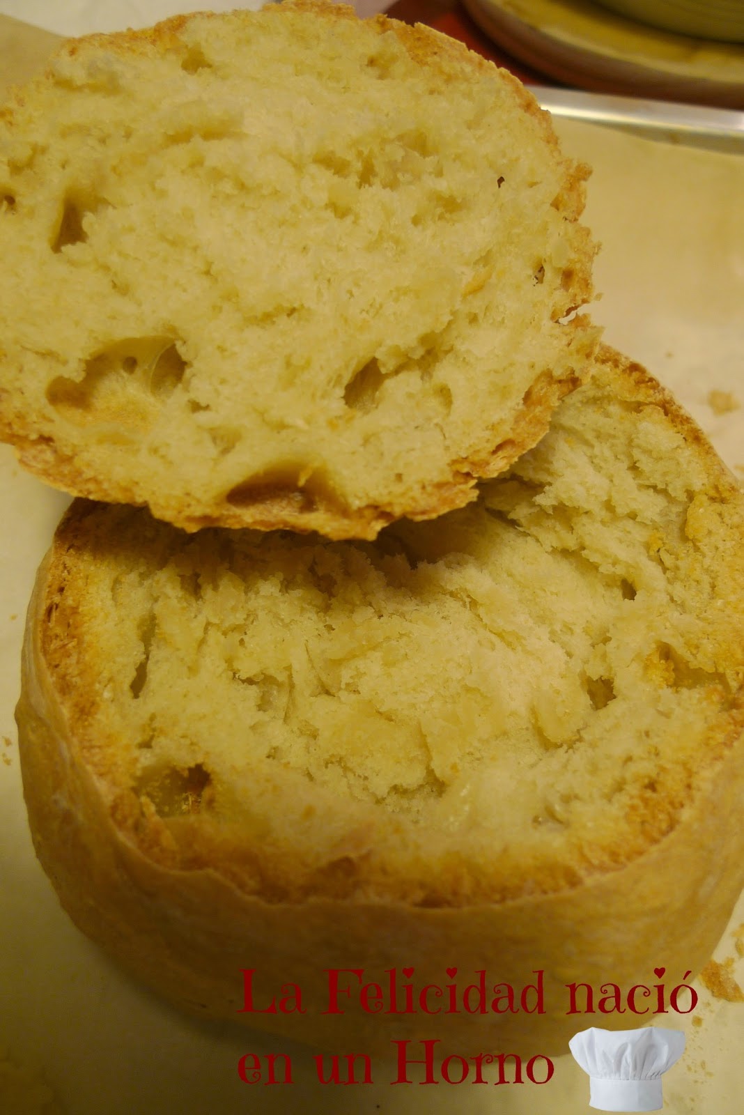 LA FELICIDAD NACIÓ EN UN HORNO PAN PAYÉS CON FONDUE DE QUESO INCORPORADA
