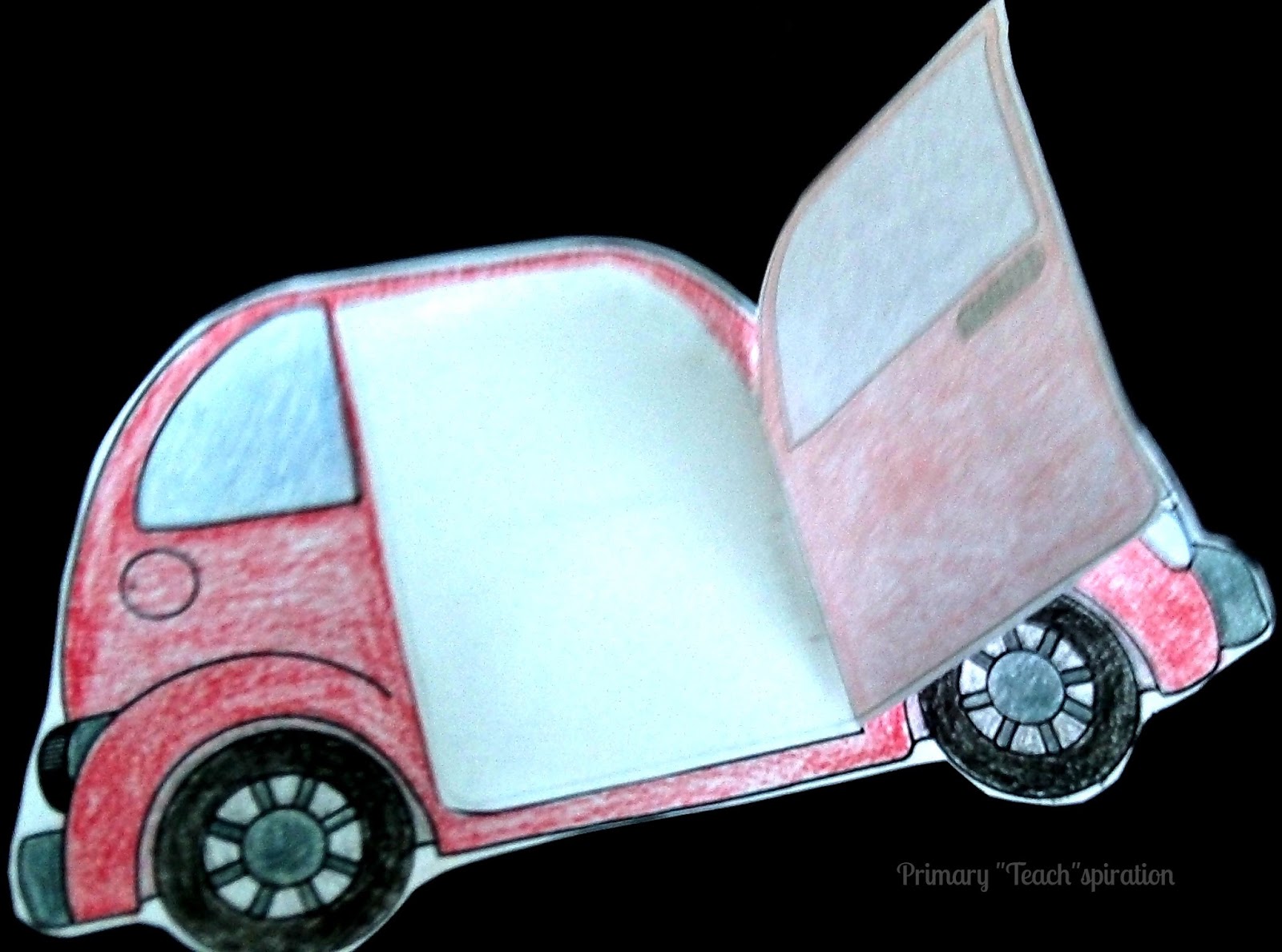 Vrooom, Vrooom! Father's Day Card Craft Primary Teachspiration