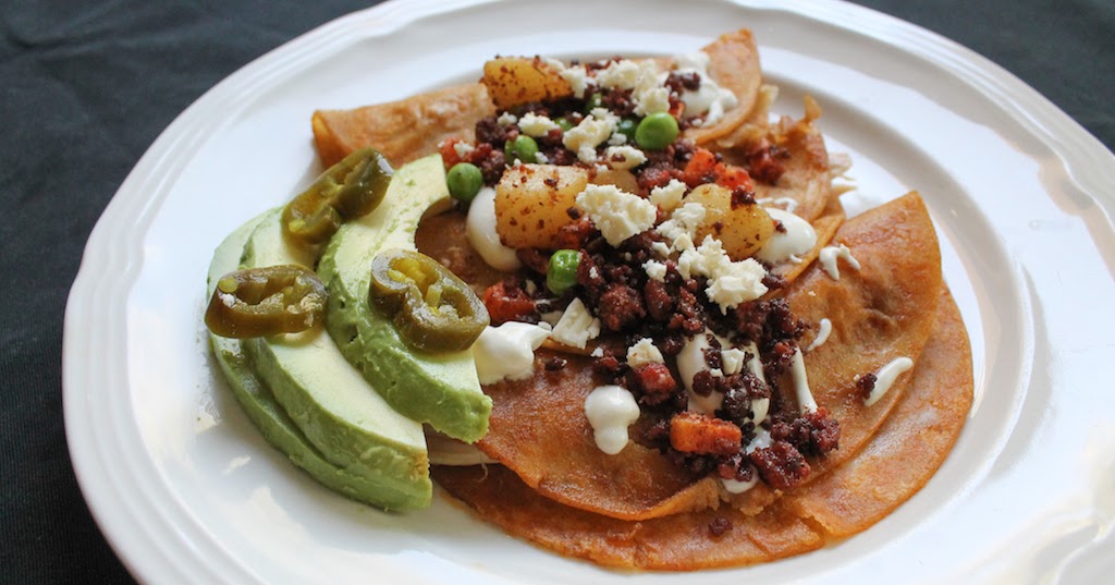 Food Lust People Love Enchiladas Callejeras with Chicken and Mexican