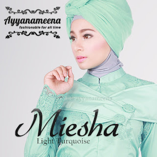 Ayyanameena Miesha - Light Turquoise 001