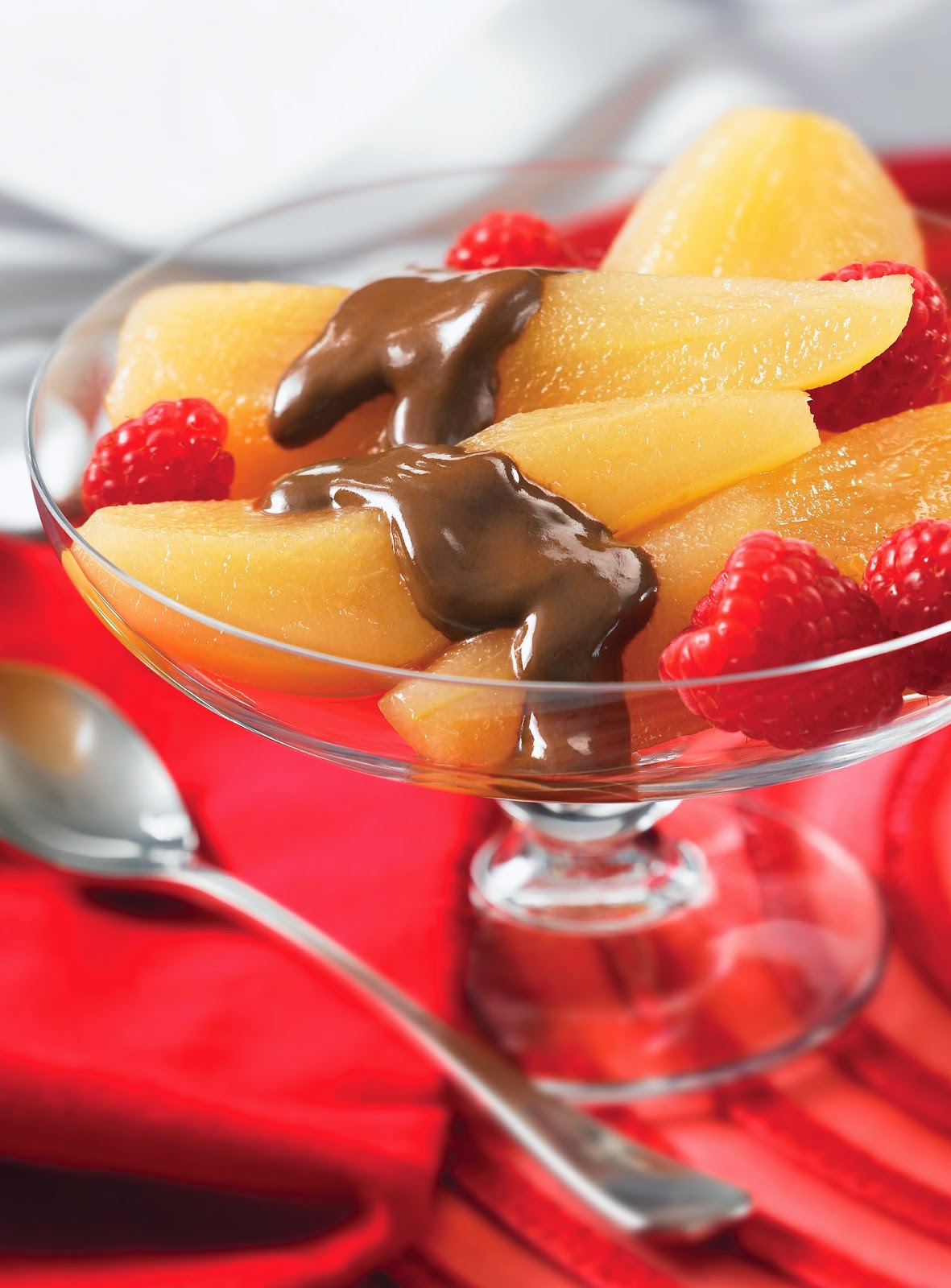 The Healthy Slow Cooker Cookbook with Poached Pears in Chocolate Sauce