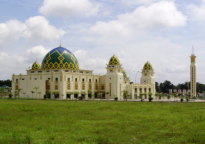 Keindahan islmic center sukadana lampung timur islmic center lampung timur
