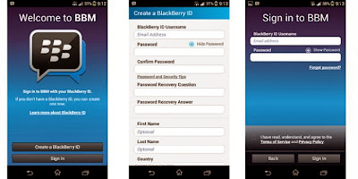 BBM di Android - Download Aplikasi Blackberry Untuk Android