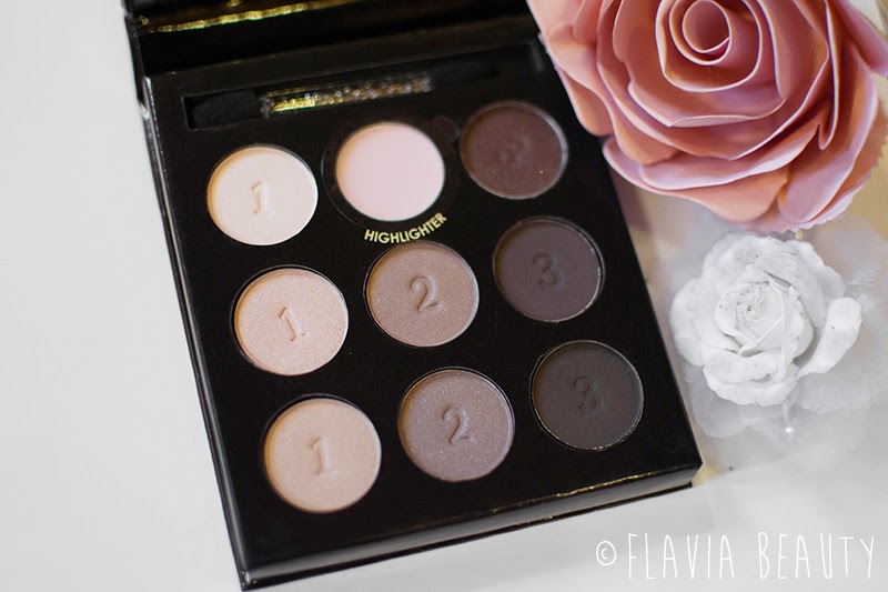 COLLECTION Work the colour nude eye shadow palette review swatch pictures cheap