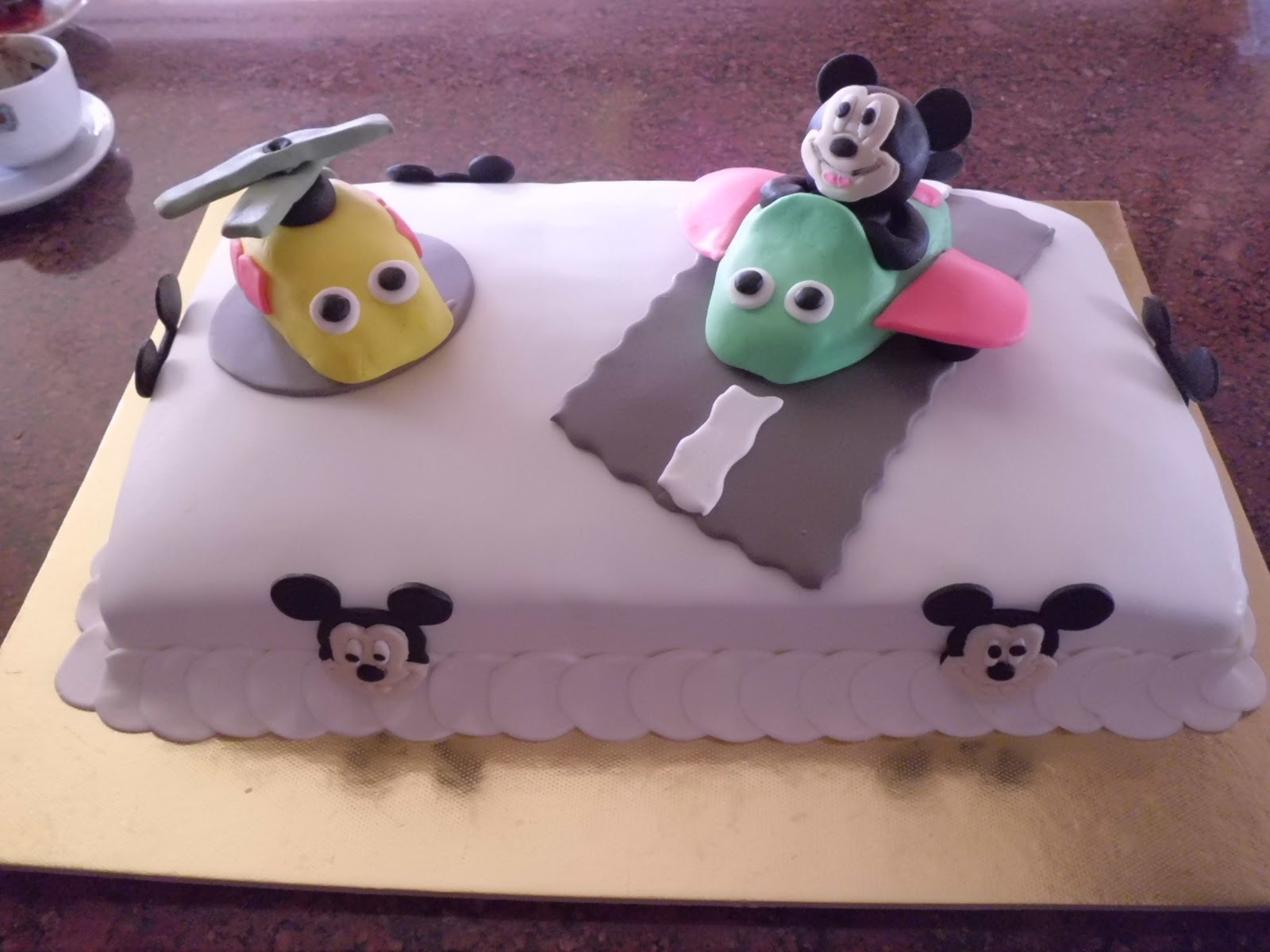 Lerna�nın Pasta Evi Kuzumun Mickey Mouse Pastası