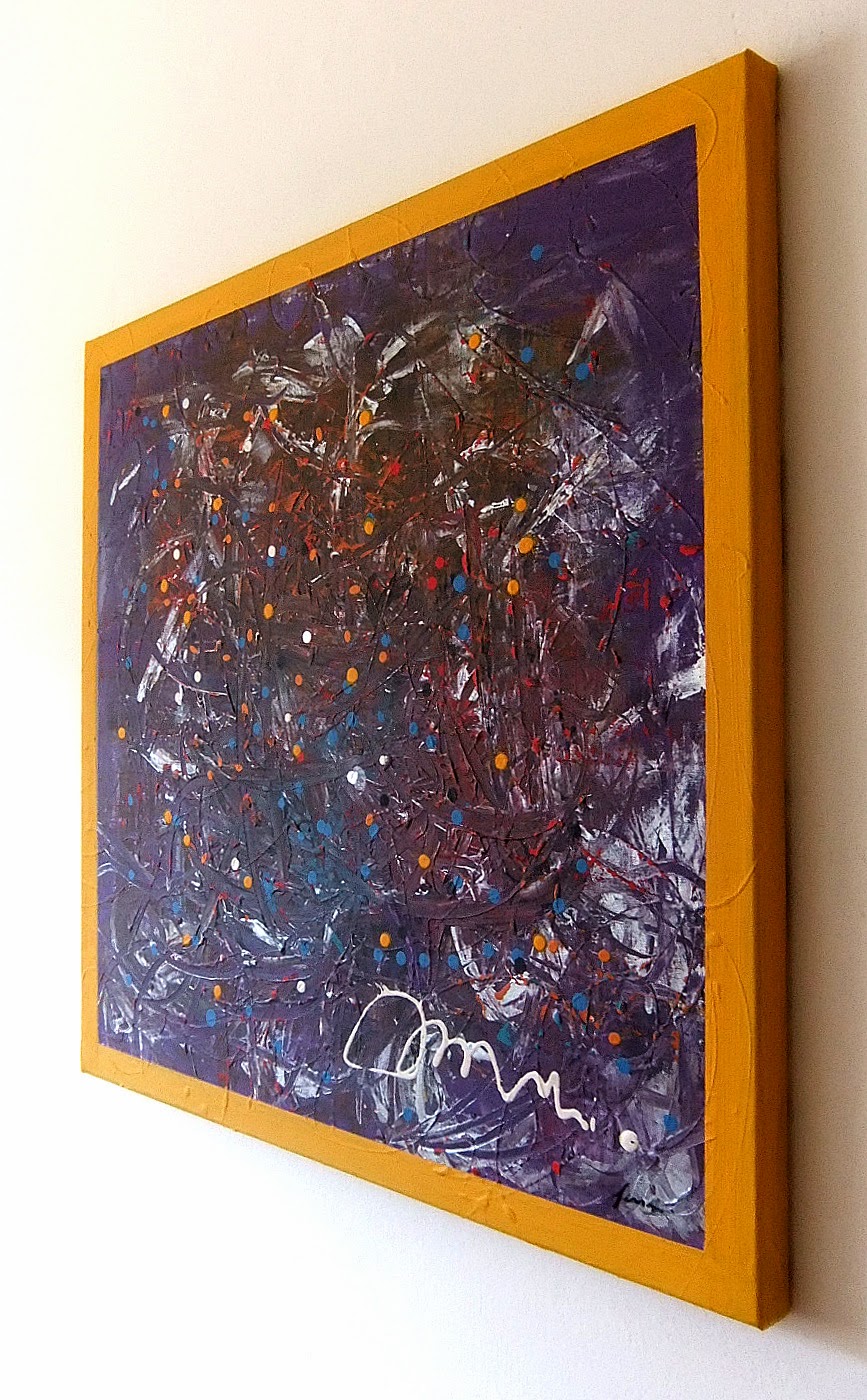 Quadri moderni astratti dipinti " sanader art " pittura astratta ...