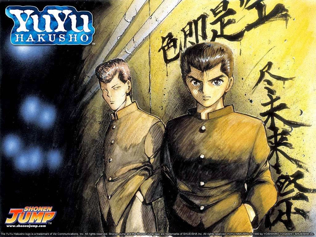 YuYu Hakusho - Assistindo a Luta - Excelente Anime! Bons Tempos !