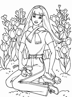 Desenhos de Jardim para pintar Desenhos de Jardim para imprimir