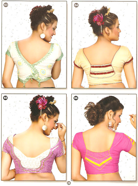 Blouse Blouse design blouse Anjali and Latest Back Designs Neck Picture, of neck  back   Design Back
