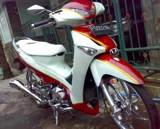 Gambar Foto Modifikasi Motor Terbaru Honda SupraX 125.jpg