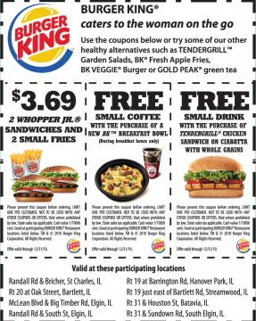 burger king coupons