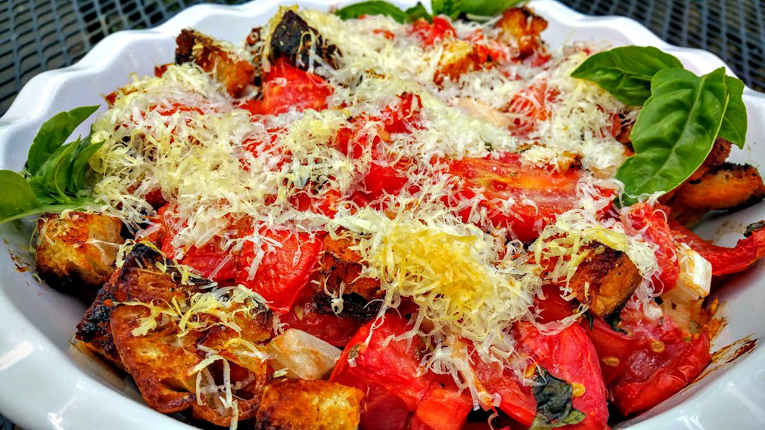 Ina Garten Casserole napa farmhouse 1885™: heirloom tomato & crouton casserole Ina Garten Casserole napa farmhouse 1885™: heirloom tomato & crouton casserole