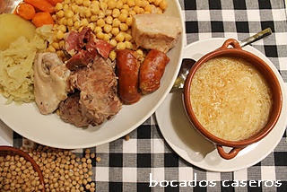 Cocido, malla para los garbanzos