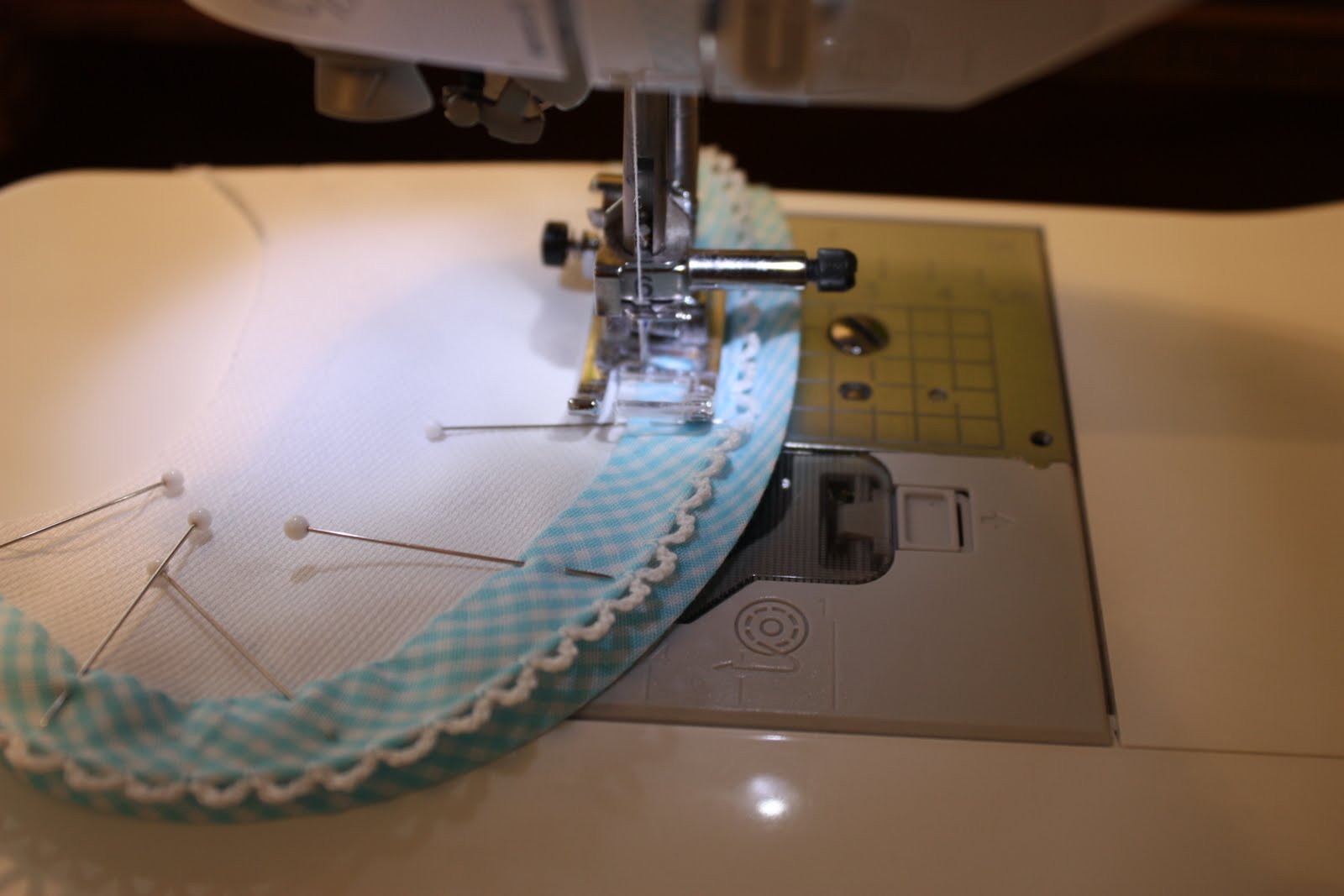 Creations By Michie` Blog PicotEdge Folded Bias Collar