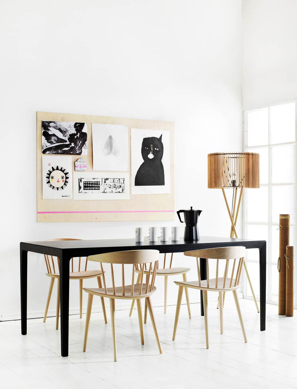 Djörfung DIY Art on plywood