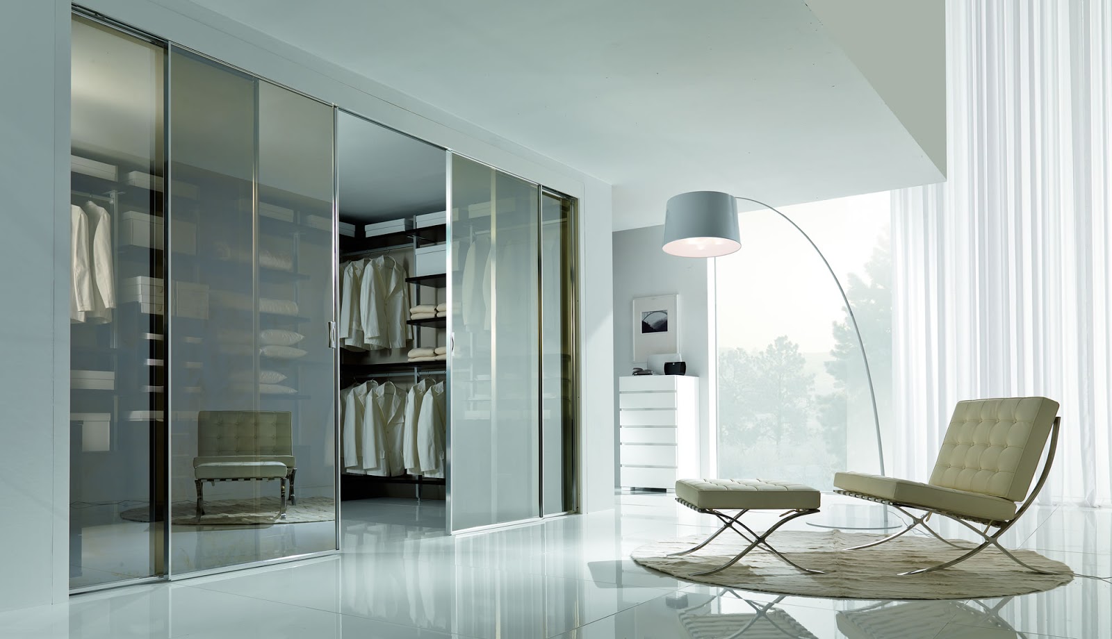 Mood modernoriginaldesign: 5 idee per una perfetta cabina armadio Cabina armadio triangolare