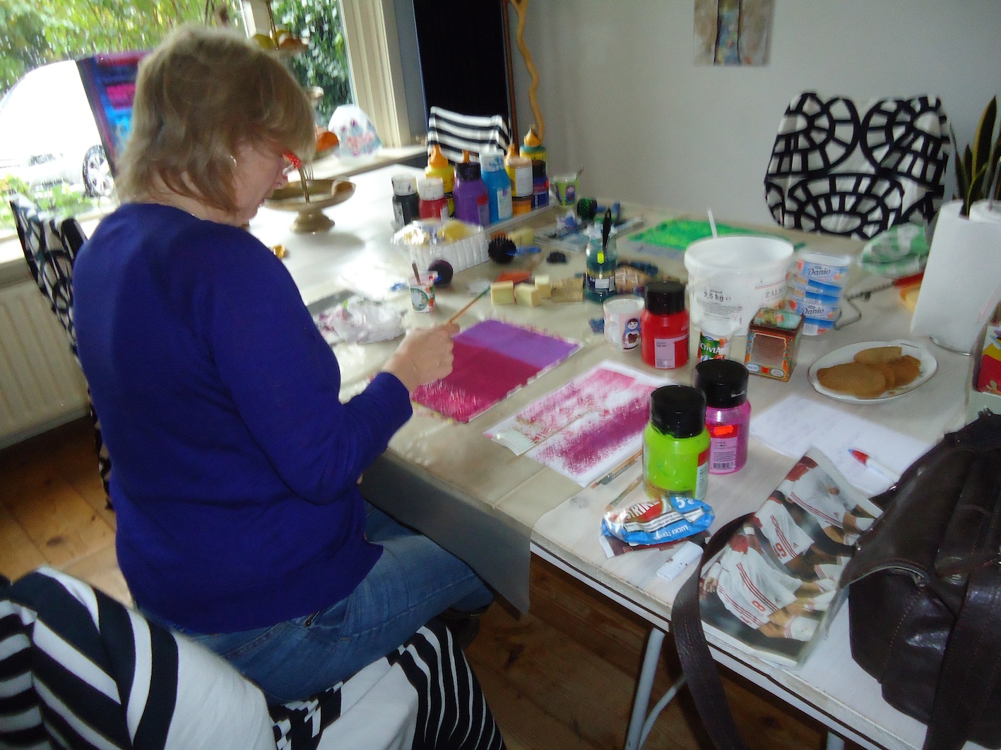 Waterlelie design: knutselen met hennie